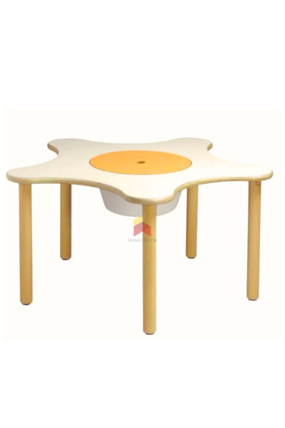 Home Decor Star Shaped Table With Storage