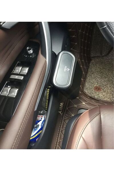 safestore Auto Accessory Car Trash Can Black Portable In-Car Portable Lid Organizer Dustbin