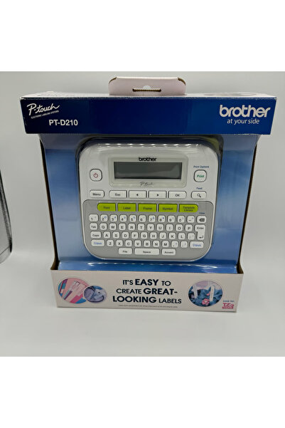 Brother Color Label Printer - PT-D210, Thermal, Monochrome