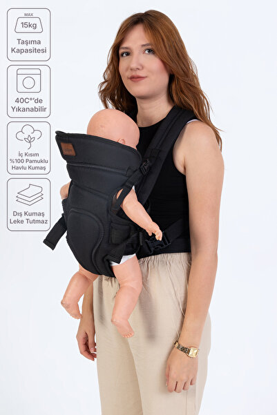Cozibo Premium Lüks Bel Destekli Bebek Kanguru - Ergonomi, Kolay Kullanım ve ...