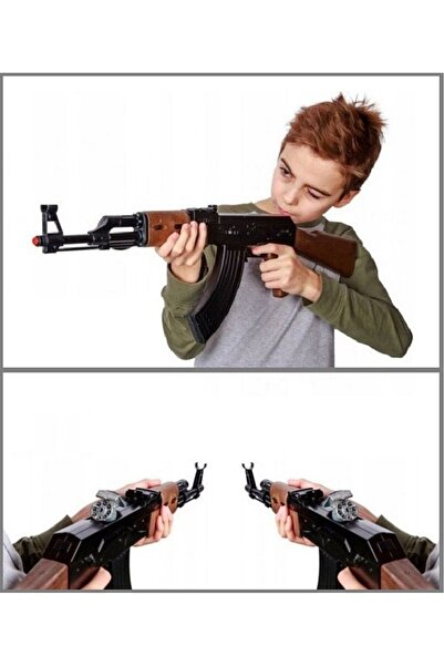 Shem Metal AK-47 Kalaşnikof Kapsül Patlatan Saldırı Tüfeği 72 CM