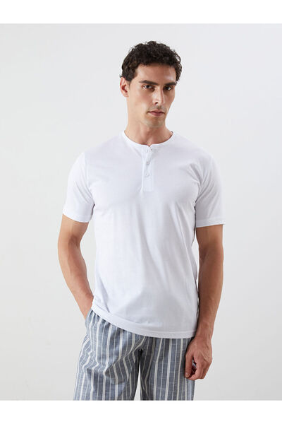 LC Waikiki Standard Fit Men's Pajama Set with Shorts