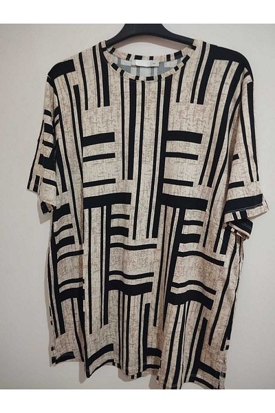 anne moda ankara Very Large Size, Super Quality Viscose, Summer, Short Sleeve, Buluz