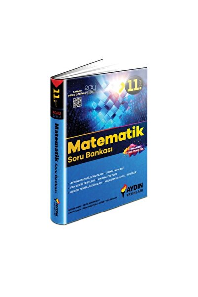 Aydın Yayınları 2026 AYDIN YAYINLARI 11. SINIF MATEMATİK SORU BANKASI GÜNCEL ...