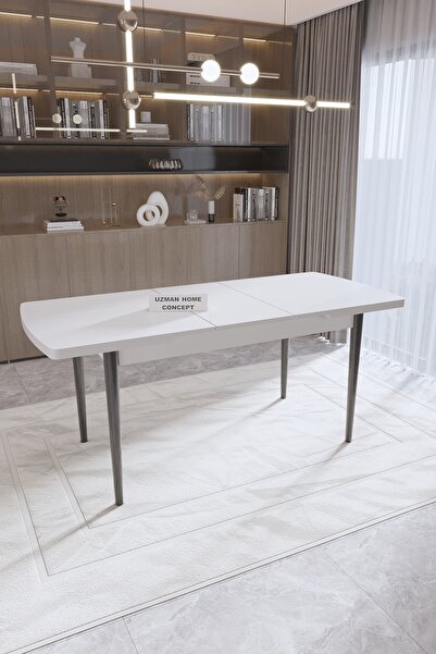 UZMHOME Tokyo Mutfak Masası Yemek Masası 80 x 130 Açılabilir Masa