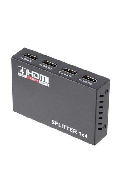 Zibox PowerMaster PM-12081 4 Port HDMI Splitter Dağıtıcı 1.4V 1080P 4KX2K