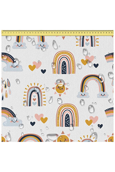 OEM Waterproof fabric, outdoor upholstery material, 160x200 cm, suitable for garden tablecloth, Cartoon