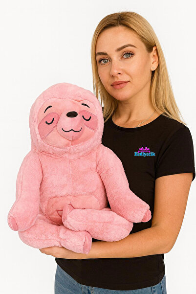 hediyecik لعبة قطيفة اليوغا ميسكين الحيوان الكسول 40 سم