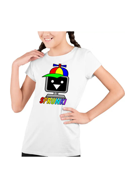OEM Tricou Copii Fete Sprunki MrFun