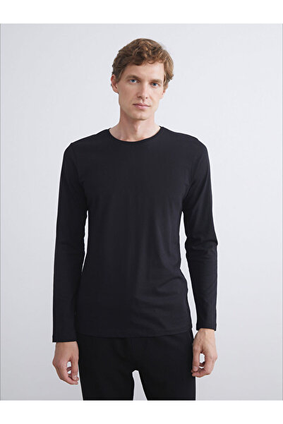 LC Waikiki Sparkling Selections from Shining Store |   Crew Neck Long Sleeve Men's Undershirt