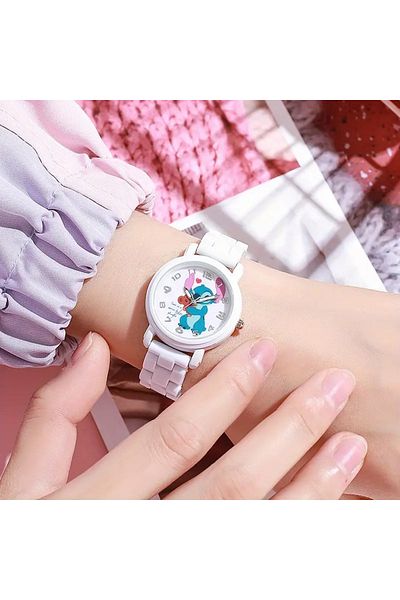 GlassySKY Cute Character Watch - Quartz Watch for Girls, Birthday Gift