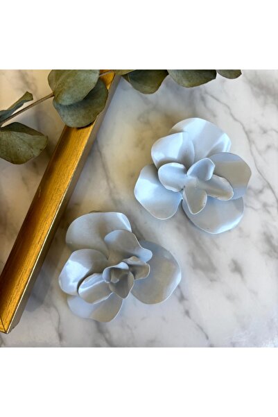 Trevi Accessories العلامة التجارية الأقراط زهرة كبيرة