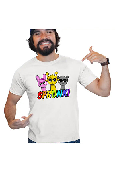 OEM Tricou Barbati Sprunki Music Game