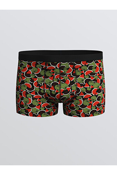 LC Waikiki Φτιάξτε το στυλ σας από το UZG Store | Standard Mold Βαμβακερά εύκαμπτα ανδρικά μποξεράκια σετ 3 τεμαχίων