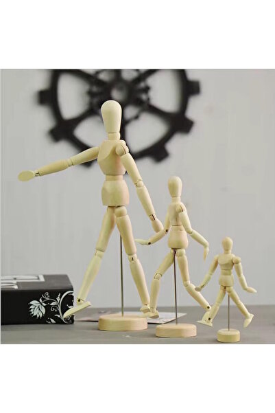 XTRIKE ME Eskiz Manken Ahşap 3lü Set