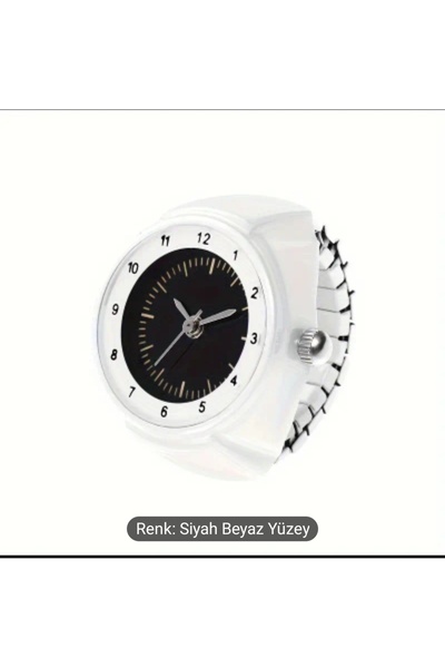 Game Ring Watch- Finger Watch. Elastic Cord Fashion Watch