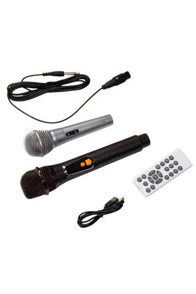 Boomboxtr KTS 1911 Taşınabilir Bluetooth Parti Hoparlörü | 60W RMS | 2x8” Woofer + Tweeter | RGB | Mikrofonlu