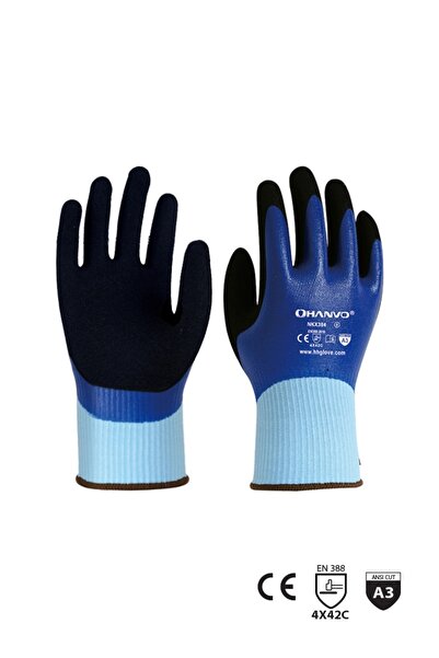 HANVO Nkx384Q Full Coated Cut Resistant Gloves