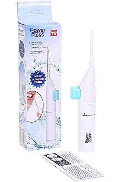 Türkiye Pressure Manual Water Flosser Portable Dental Water Flosser for Teeth 40ml