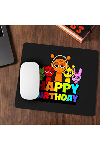 OEM Sprunki Happy Birthday Mousepad