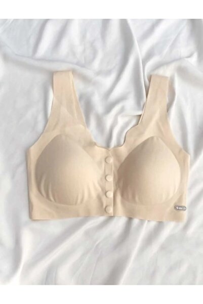 Nuzabi Toli Ten Imported Push-Up Seamless Buttoned Laser Cut Non-Marking Bra ...