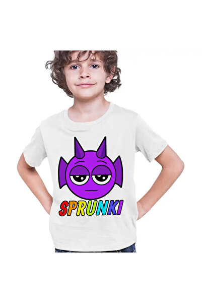 OEM Tricou Copii Baieti Sprunki Durple Music