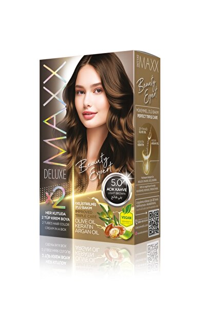 MAXX DELUXE Beauty Expert 5.0 Açık Kahve Set Boya