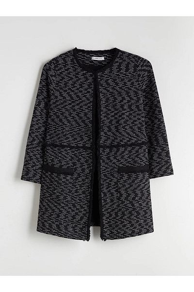 LC Waikiki Lcw Crew Neck Patterned Women's Cardigan (W5)