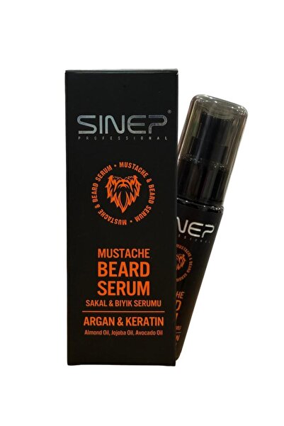 Sinep Argan & Keratin Özlü Sakal Bıyık Serumu 50 Ml