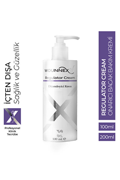 Wounnex -V ONARICI BACAK BAKIM KREMİ (Venöz/ Düzenleyici Krem - Yüzeyi Şişlik/Morluk/Ödem) 100ml