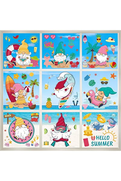 OEM Autocolante autoadezive pentru ferestre și mobilier, model „Pitici pe mar...