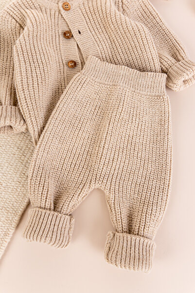 Babymod Knitwear Winter Thessaloniki Knitted Baby Girl/Boy Jumpsuit
