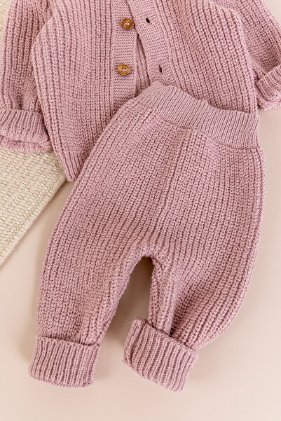 Babymod Knitwear Winter Thessaloniki Knitted Baby Girl/Boy Set