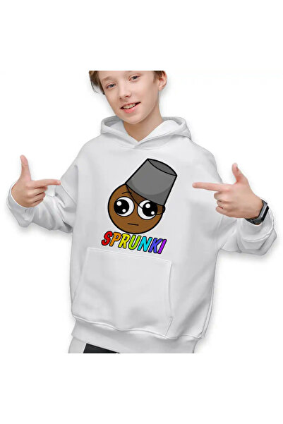 OEM Hanorac Copii Baieti Sprunki Brown Music