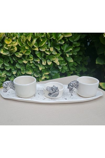 senseoftouch At Turkish Coffee Cup Set Handmade Ceramic