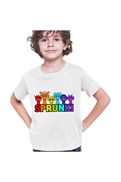 OEM Tricou Copii Baieti Sprunki Music Beats