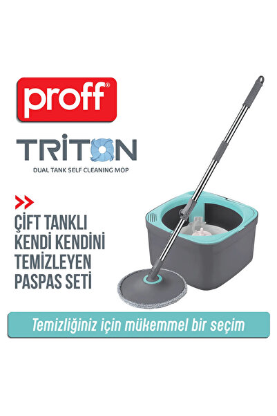 PRATİK SHOP Proff1 Triton Yeni Model Çift Tanklı Temiz Su - Kirli Su Ayıran K...