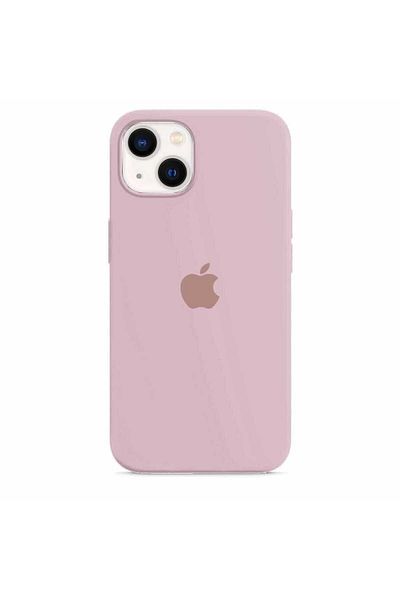 Apple Silicone Case for iPhone 14 Plus, Pink Sand