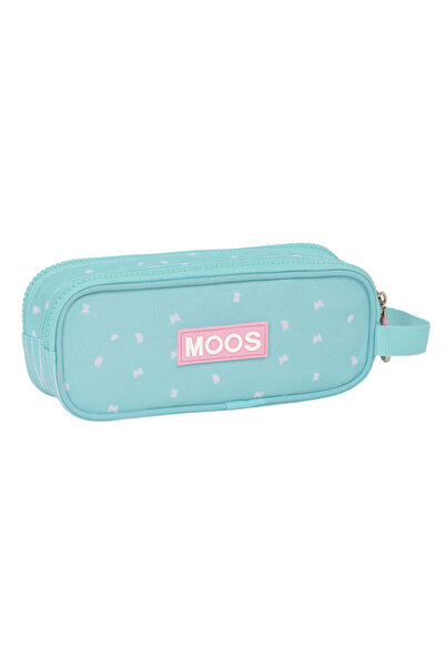 Moos Double Carry-all Butterflies Light Blue 21 x 8 x 6 cm