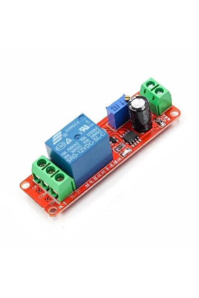 Genel Markalar NE555 Zaman Gecikmeli Röle Kartı Monostable (12V) Otomotiv Ele...