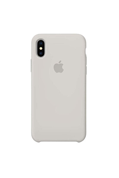 Apple Silicone Case for iPhone X, Cream