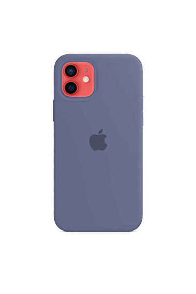 Apple Husa Silicon pentru iPhone 12, Lavender Grey
