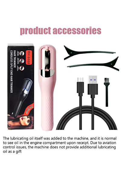 HOT POWER Hair Tip Clipper Hair Split Ends Trimmer Automatic Split End Remover Damaged Hair Repair B