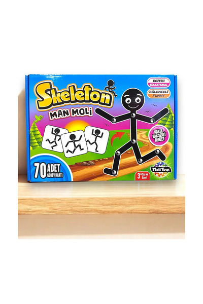 Moli Toys Skeleton Man Moli Memory Attention and Skill Game