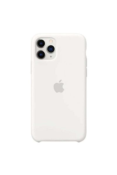 Apple Silicone Case for iPhone 11 Pro Max, White