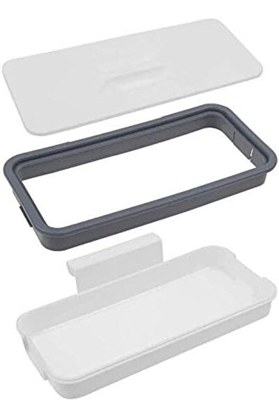 Attach A Trash Cupboard Door Back Rack Storage Garbage Bag Holder