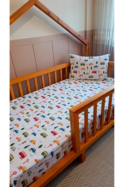 OGUZ ATA CONCEPT 100% Cotton Liquid-Proof Elastic Bed Sheet Bed Protector Mattress Protector