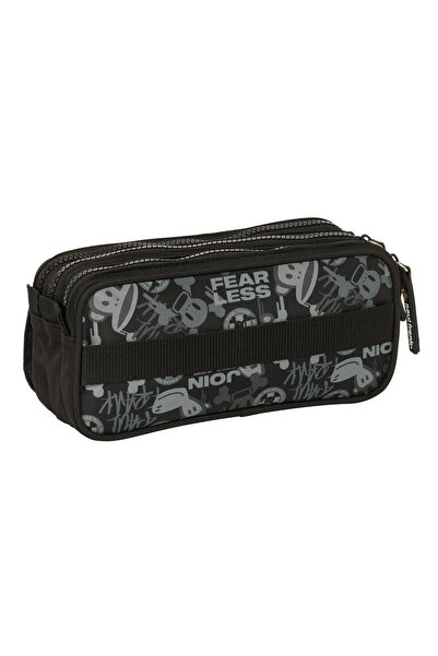 PAUL FRANK Double Carry-all Paul Frank Join the fun Black 21,5 x 10 x 8 cm