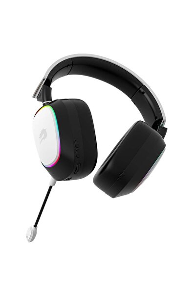GAMEBOOSTER WBH23W Nemesis PRO RGB Wireless 2.4G+BT Beyaz Kablosuz Oyuncu Kulaklığı
