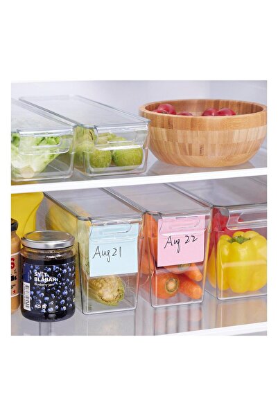 IKEA Klipkaktus Storage Box for Refrigerator Transparent 32X10X15 cm 80568885